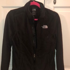 Women’s black fleece north face osito jacket